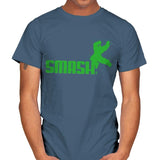 Smashuma - Mens T-Shirts RIPT Apparel Small / Indigo Blue