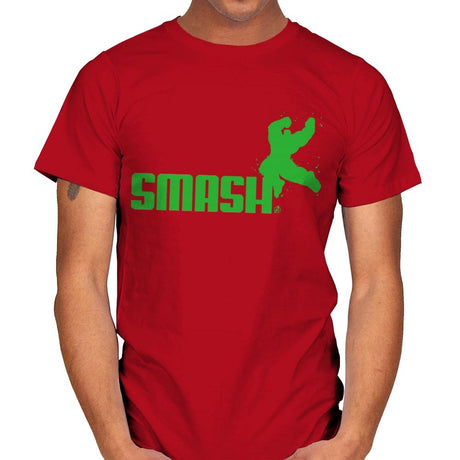 Smashuma - Mens T-Shirts RIPT Apparel Small / Red
