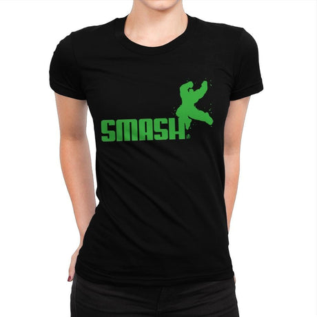 Smashuma - Womens Premium T-Shirts RIPT Apparel Small / Indigo