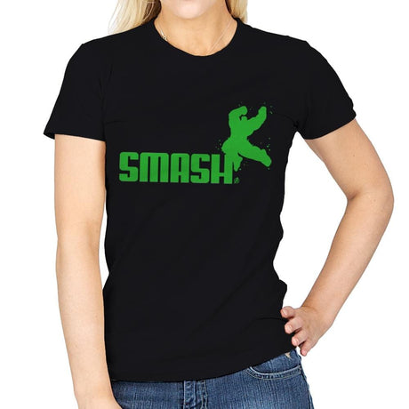 Smashuma - Womens T-Shirts RIPT Apparel Small / Black