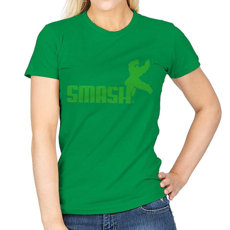 Smashuma - Womens T-Shirts RIPT Apparel Small / Irish Green