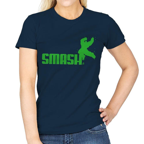 Smashuma - Womens T-Shirts RIPT Apparel Small / Navy