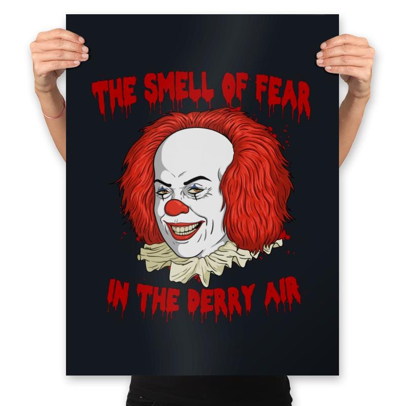 Smell the Fear - Prints Posters RIPT Apparel 18x24 / Black