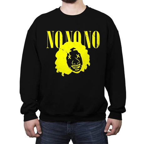 Smells like Bruno - Crew Neck Sweatshirt Crew Neck Sweatshirt RIPT Apparel Small / Black