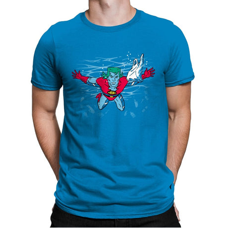 Smells Like Dirty Planet - Mens Premium T-Shirts RIPT Apparel Small / Turqouise