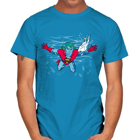 Smells Like Dirty Planet - Mens T-Shirts RIPT Apparel Small / Sapphire