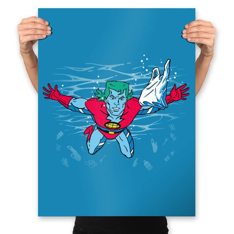 Smells Like Dirty Planet - Prints Posters RIPT Apparel 18x24 / Sapphire