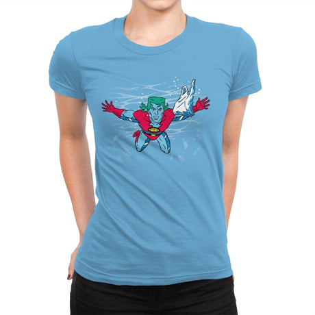 Smells Like Dirty Planet - Womens Premium T-Shirts RIPT Apparel Small / Turquoise