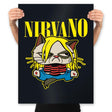 Smells Like Grumpy Spirit - Prints Posters RIPT Apparel 18x24 / Black