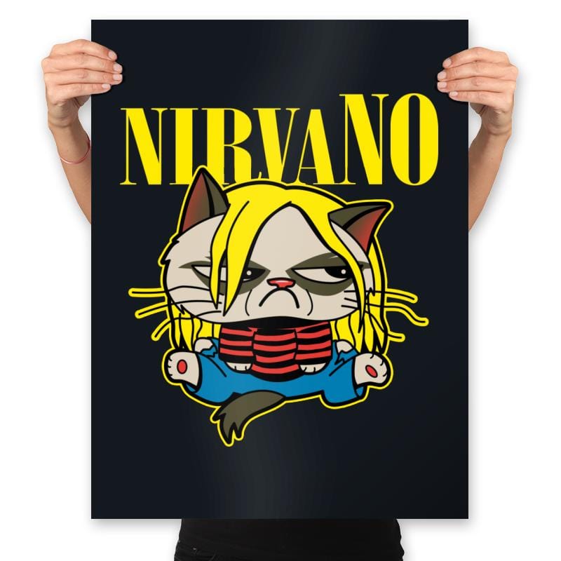Smells Like Grumpy Spirit - Prints Posters RIPT Apparel 18x24 / Black