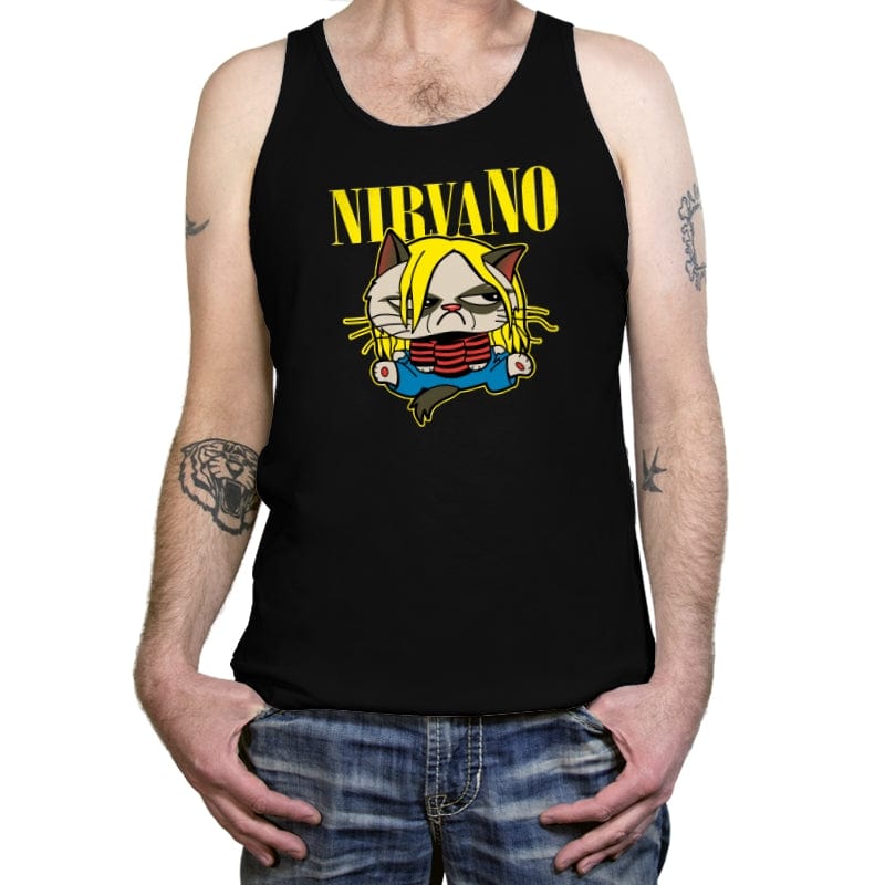 Smells Like Grumpy Spirit - Tanktop Tanktop RIPT Apparel X-Small / Black