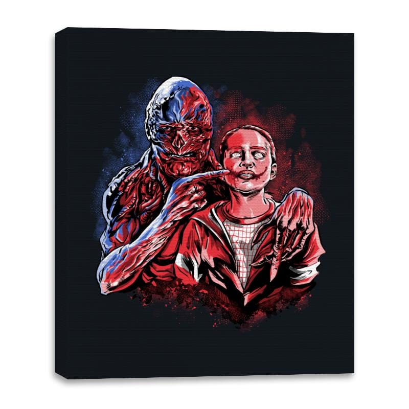 Smile - Canvas Wraps Canvas Wraps RIPT Apparel 16x20 / Black