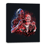 Smile - Canvas Wraps Canvas Wraps RIPT Apparel 16x20 / Black