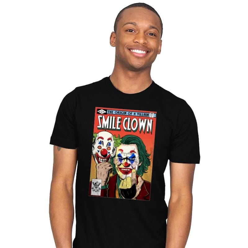 Smile Clown - Mens T-Shirts RIPT Apparel Small / Black