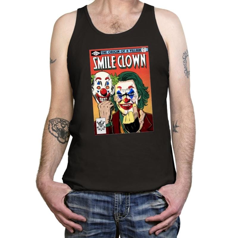 Smile Clown - Tanktop Tanktop RIPT Apparel