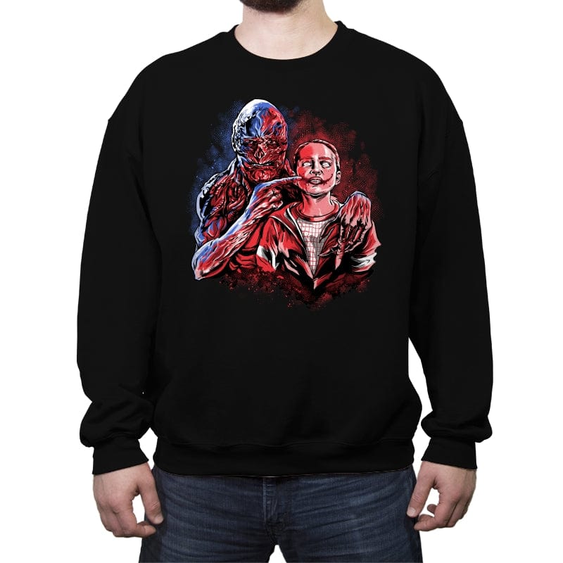 Smile - Crew Neck Sweatshirt Crew Neck Sweatshirt RIPT Apparel Small / Black