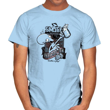 Smith's Pale-Alien Exclusive - Mens T-Shirts RIPT Apparel Small / Light Blue
