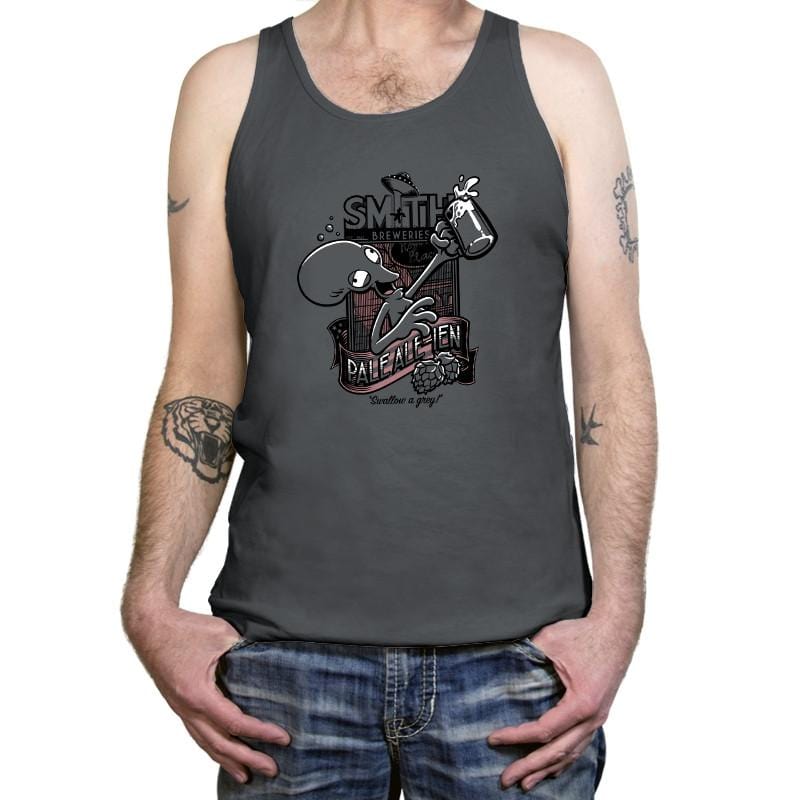 Smith's Pale-Alien Exclusive - Tanktop Tanktop RIPT Apparel X-Small / Asphalt