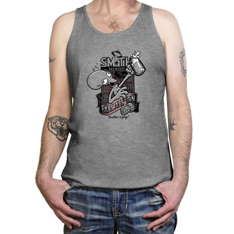 Smith's Pale-Alien Exclusive - Tanktop Tanktop RIPT Apparel X-Small / Athletic Heather