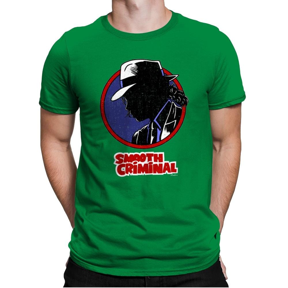 Smooth Criminal - Best Seller - Mens Premium T-Shirts RIPT Apparel Small / Kelly Green