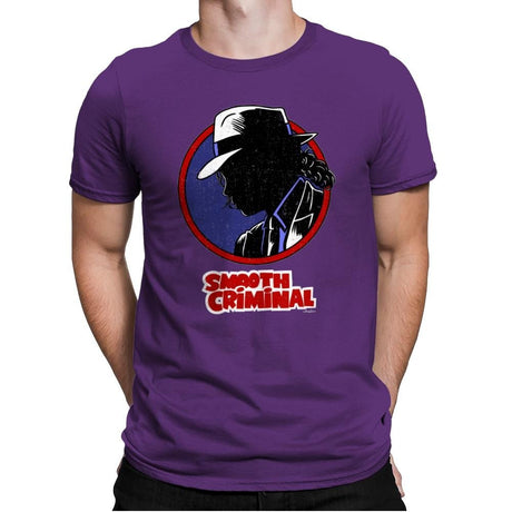 Smooth Criminal - Best Seller - Mens Premium T-Shirts RIPT Apparel Small / Purple Rush