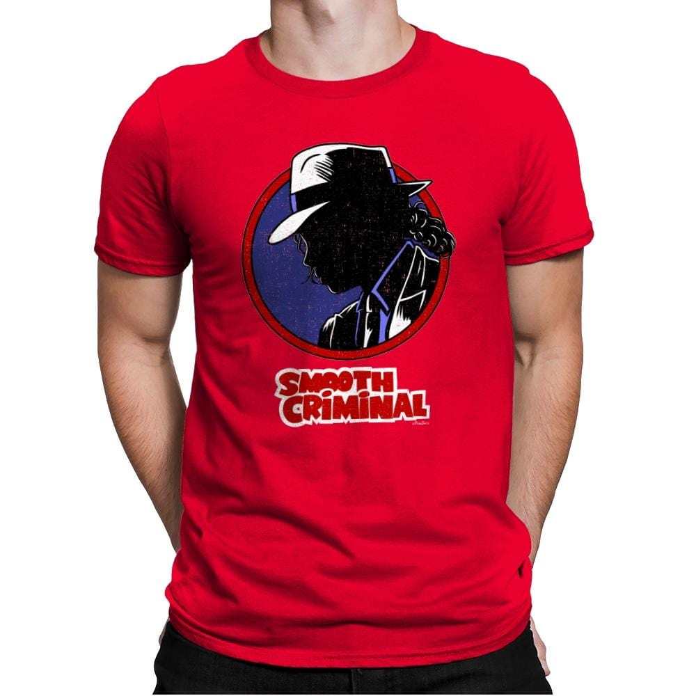Smooth Criminal - Best Seller - Mens Premium T-Shirts RIPT Apparel Small / Red
