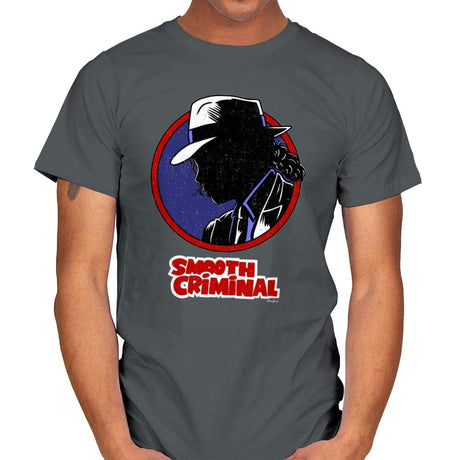 Smooth Criminal - Best Seller - Mens T-Shirts RIPT Apparel Small / Charcoal