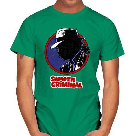 Smooth Criminal - Best Seller - Mens T-Shirts RIPT Apparel Small / Kelly Green