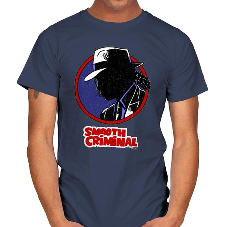 Smooth Criminal - Best Seller - Mens T-Shirts RIPT Apparel Small / Navy