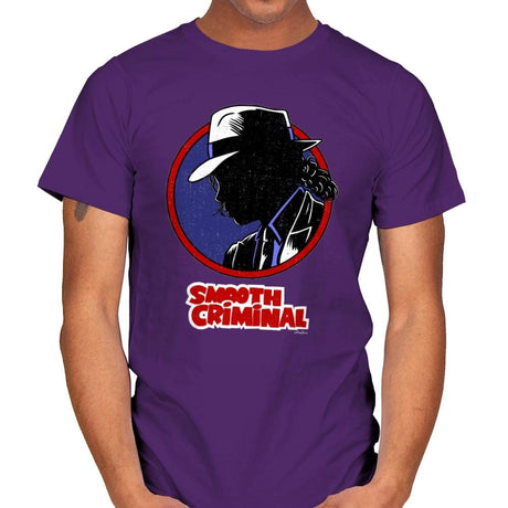 Smooth Criminal - Best Seller - Mens T-Shirts RIPT Apparel Small / Purple