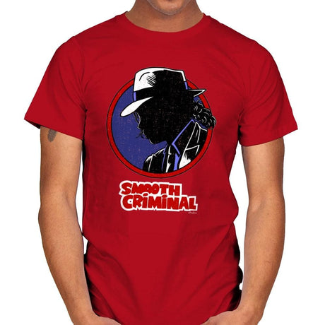 Smooth Criminal - Best Seller - Mens T-Shirts RIPT Apparel Small / Red