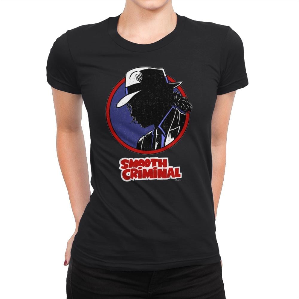 Smooth Criminal - Best Seller - Womens Premium T-Shirts RIPT Apparel Small / Black