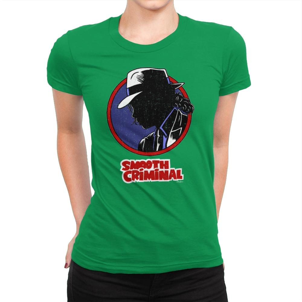 Smooth Criminal - Best Seller - Womens Premium T-Shirts RIPT Apparel Small / Kelly Green