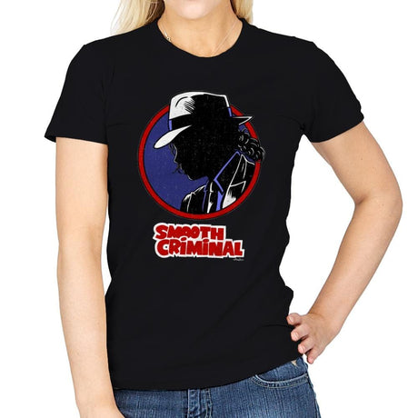 Smooth Criminal - Best Seller - Womens T-Shirts RIPT Apparel Small / Black