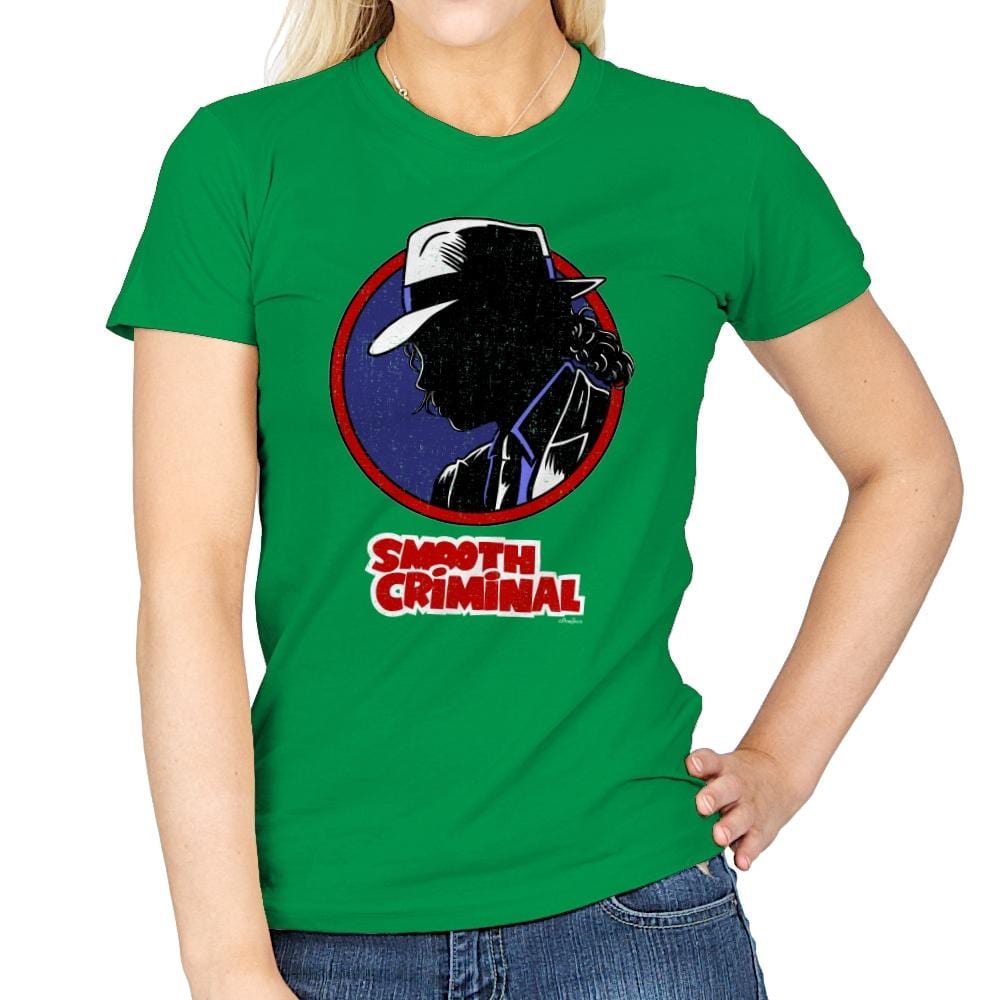 Smooth Criminal - Best Seller - Womens T-Shirts RIPT Apparel Small / Irish Green