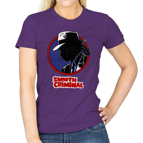 Smooth Criminal - Best Seller - Womens T-Shirts RIPT Apparel Small / Purple