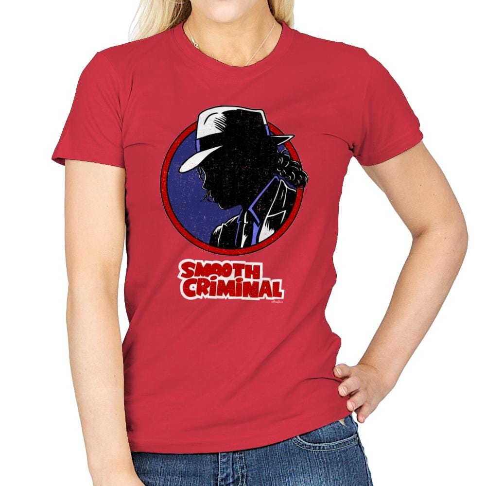 Smooth Criminal - Best Seller - Womens T-Shirts RIPT Apparel Small / Red