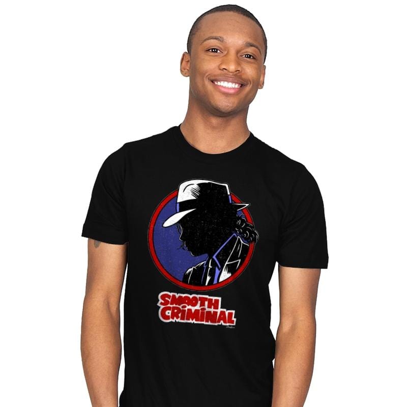 Smooth Criminal - Mens T-Shirts RIPT Apparel Small / Black