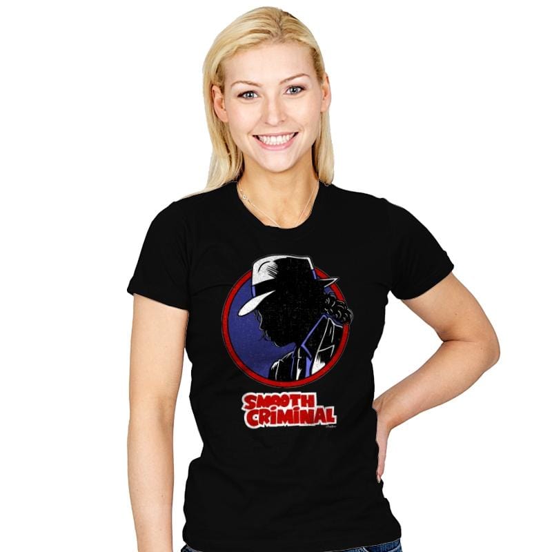 Smooth Criminal - Womens T-Shirts RIPT Apparel