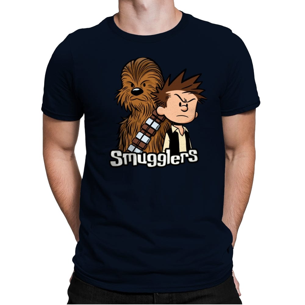 Smugglers - Mens Premium T-Shirts RIPT Apparel Small / Midnight Navy
