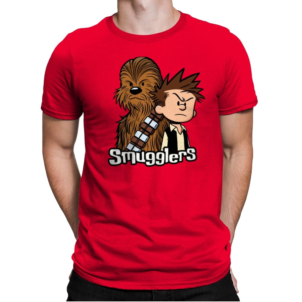 Smugglers - Mens Premium T-Shirts RIPT Apparel Small / Red