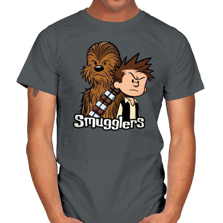 Smugglers - Mens T-Shirts RIPT Apparel Small / Charcoal