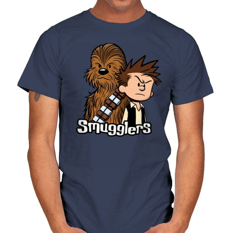 Smugglers - Mens T-Shirts RIPT Apparel Small / Navy