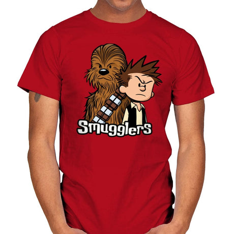 Smugglers - Mens T-Shirts RIPT Apparel Small / Red