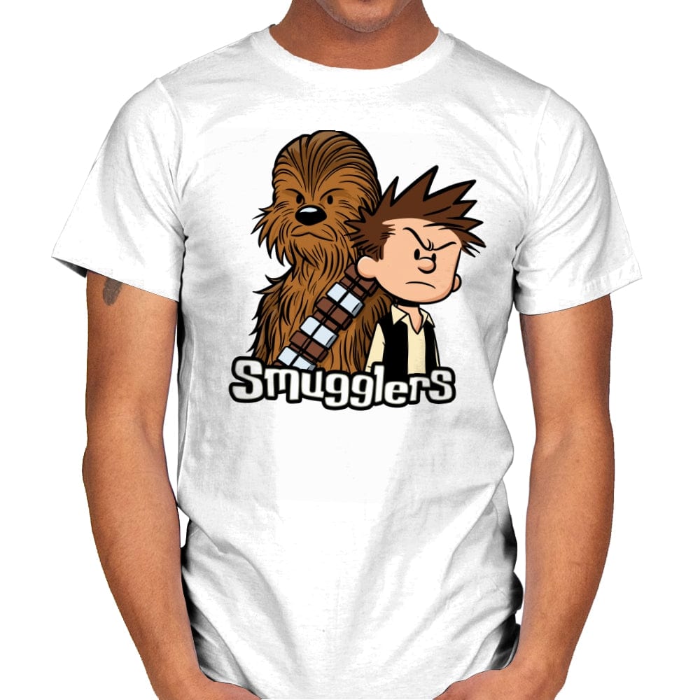 Smugglers - Mens T-Shirts RIPT Apparel Small / White
