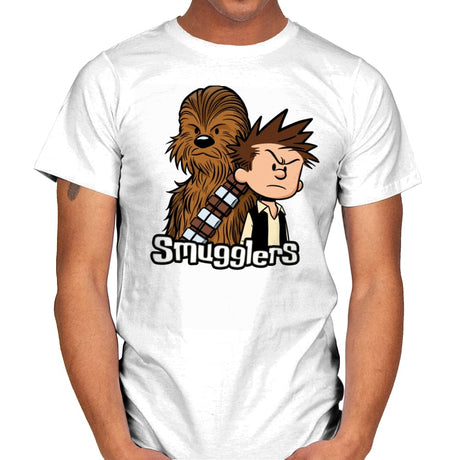 Smugglers - Mens T-Shirts RIPT Apparel Small / White