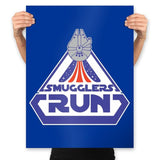 Smugglers Run - Prints Posters RIPT Apparel 18x24 / Royal