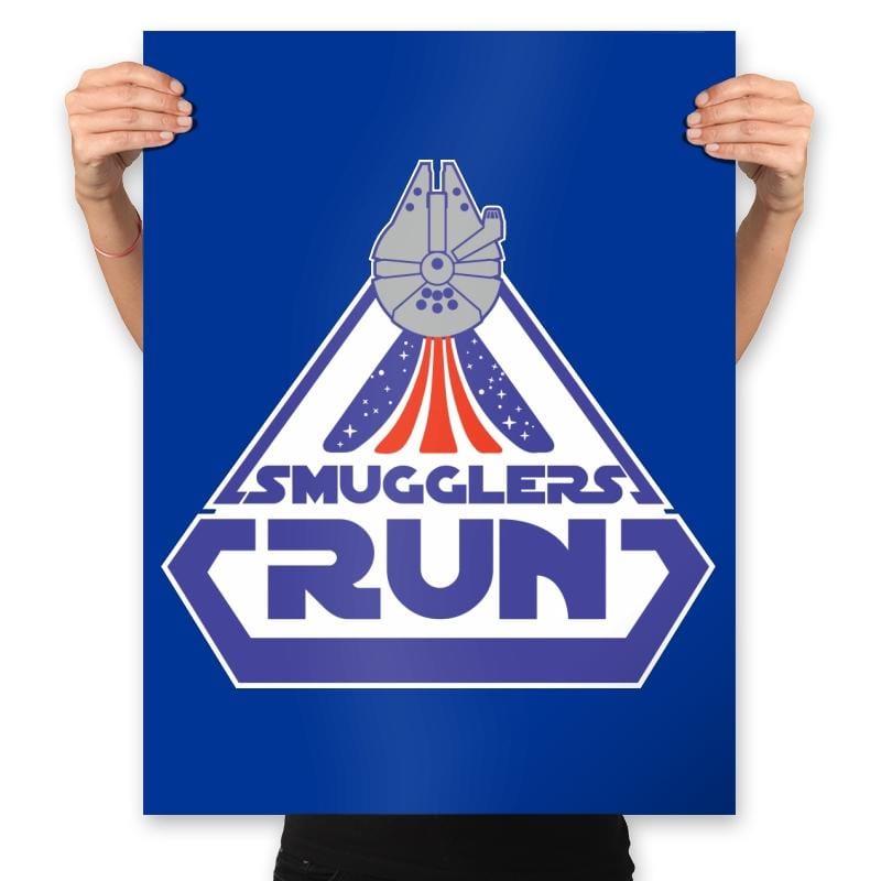 Smugglers Run - Prints Posters RIPT Apparel 18x24 / Royal