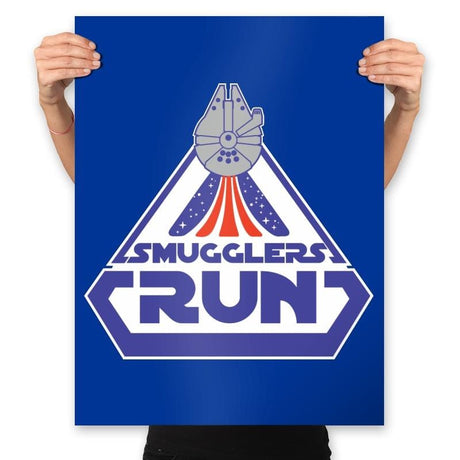 Smugglers Run - Prints Posters RIPT Apparel 18x24 / Royal