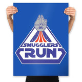 Smugglers Run - Prints Posters RIPT Apparel 18x24 / Royal